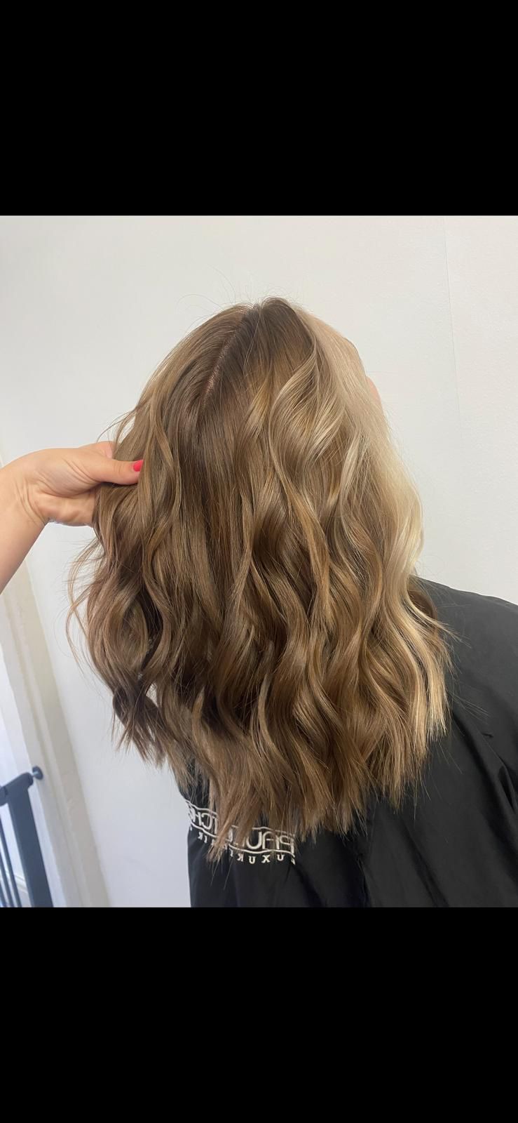 Hair highlights and styling at Salon 64 Dereham